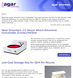 Agar Express March 2019 - The first of our new Grinders/Polishers, a blog post discussing easiGlow, a mmc2019 update & more...