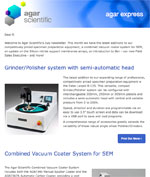 Agar Scientific's July 2016 newsletter