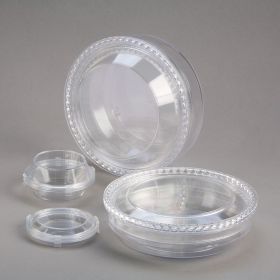 Storage boxes with membrane - Round