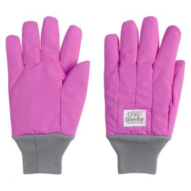 Wrist Length Waterproof Cryo-Gloves, Pink 