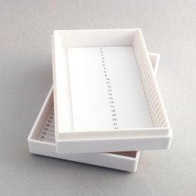 Slide Saver Boxes - 25 Slide Capacity, removable lid (Pack of 2)