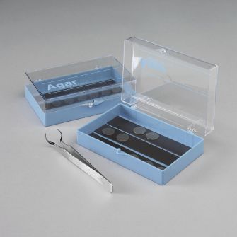 Agar storage boxes for metal AFM/SPM discs