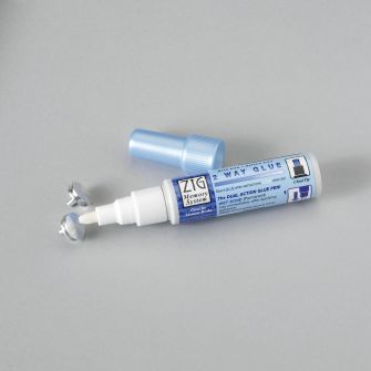 Glue pen for mounting SEM samples