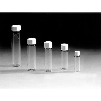 Glass vials with screw tops