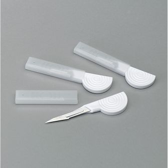 Small disposable scalpels