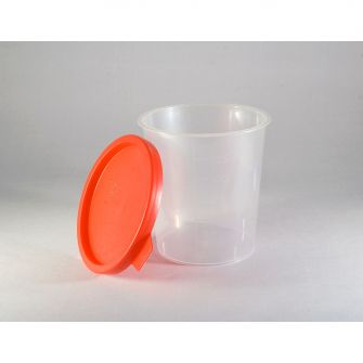 Polyethylene graduated containers
