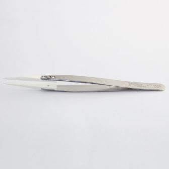 Ceramic Tipped Tweezers - Straight, strong, pointed tips