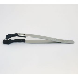  ESD Safe Carbon Wafer Tweezers, Style 4WF