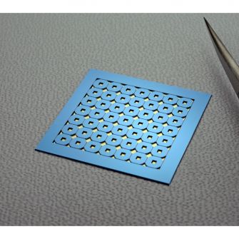 Silicon nitride membranes - 200µm substrate thickness, multi-frame array 1 (7 x 7 array)