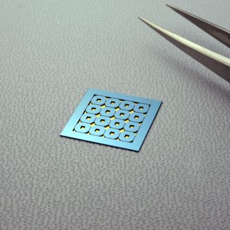 Silicon nitride membranes - 200um substrate thickness, multi-frame array