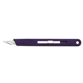 Retractable blade scalpel