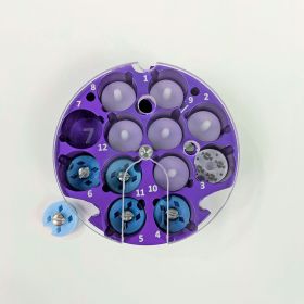 12 hole Cryo-EM Pucks