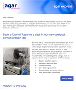Agar Express May 2017 - we launch our new demo lab, plans for mmc2017 and more...