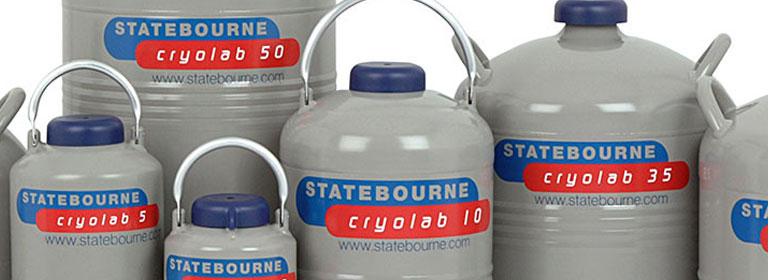Liquid nitrogen dewars from 1 litre to 50 litre
