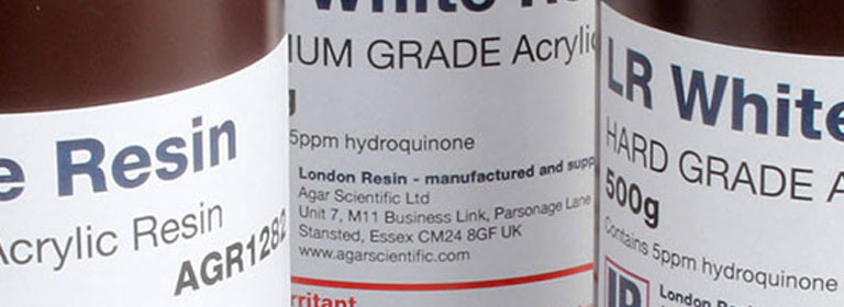 London Resin - specially formulated resins for microscopy